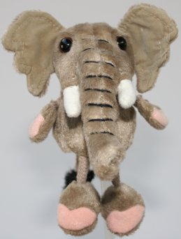 African Animal  Elephant Finger Puppet