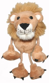 African Animal  Lion Finger Puppet