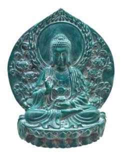 Green Blue Buddha