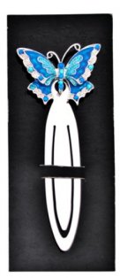 Blue Butterfly Bookmark 