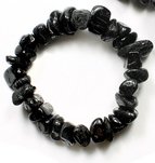 Black Tourmaline Chip Power Bracelet