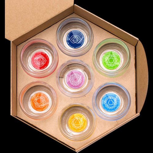 TC Energy Chakra Glasses set