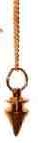 Copper Cone Dowsing Pendulum