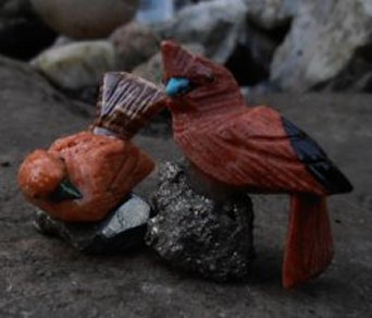 Crystal Love Bird Pair 14