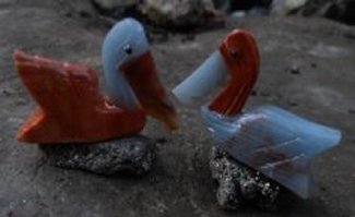 Crystal Love Bird Pair 15