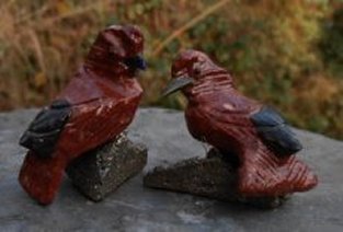 Crystal Love Bird Pair 36