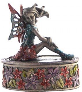 Pewter Fairy boxB