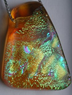 Dichroic Glass pendant 5