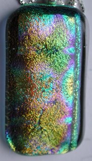 Dichroic Glass pendant 9