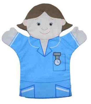 The Nurse hand Puppet