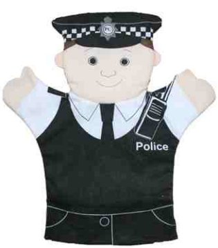 The Policeman hand Puppet