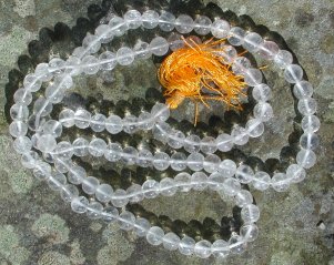 Clear Quartz Mala Beads