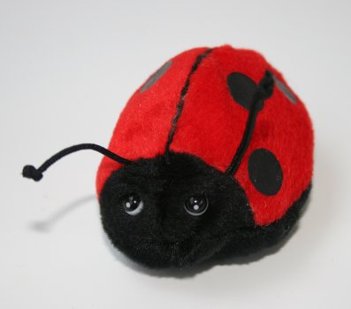 Minibeast Ladybird Finger Puppet