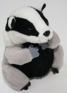 Woodland  Badger Finger Puppet