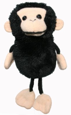 African Animal  Chimp Finger Puppet