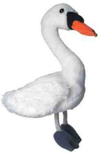 Swan Finger Puppet