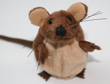 Woodland  Mouse Finger Puppet