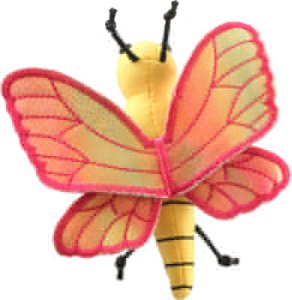 Minibeast Yellow Butterfly Finger Puppet