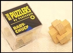 Mini Wooden Puzzler Baby Chuck