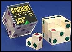 Mini Wooden Puzzler Twice-Dice