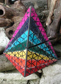 Rainbow Pyramid Box