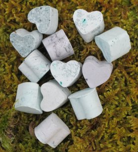 600 x  Quantohm Orgone small Hearts 