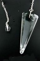 Rose Quartz Point Dowsing Pendulum