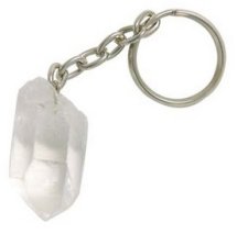 Quartz Point Key Ring