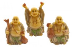 Set of 3 Buddhas