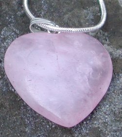 Rose Quartz Heart 