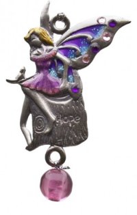 Silver Hope Fairy Windchime