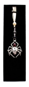 White Spider Bookmark 